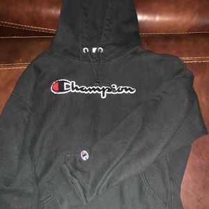 Women’s Black Champion Hoodie